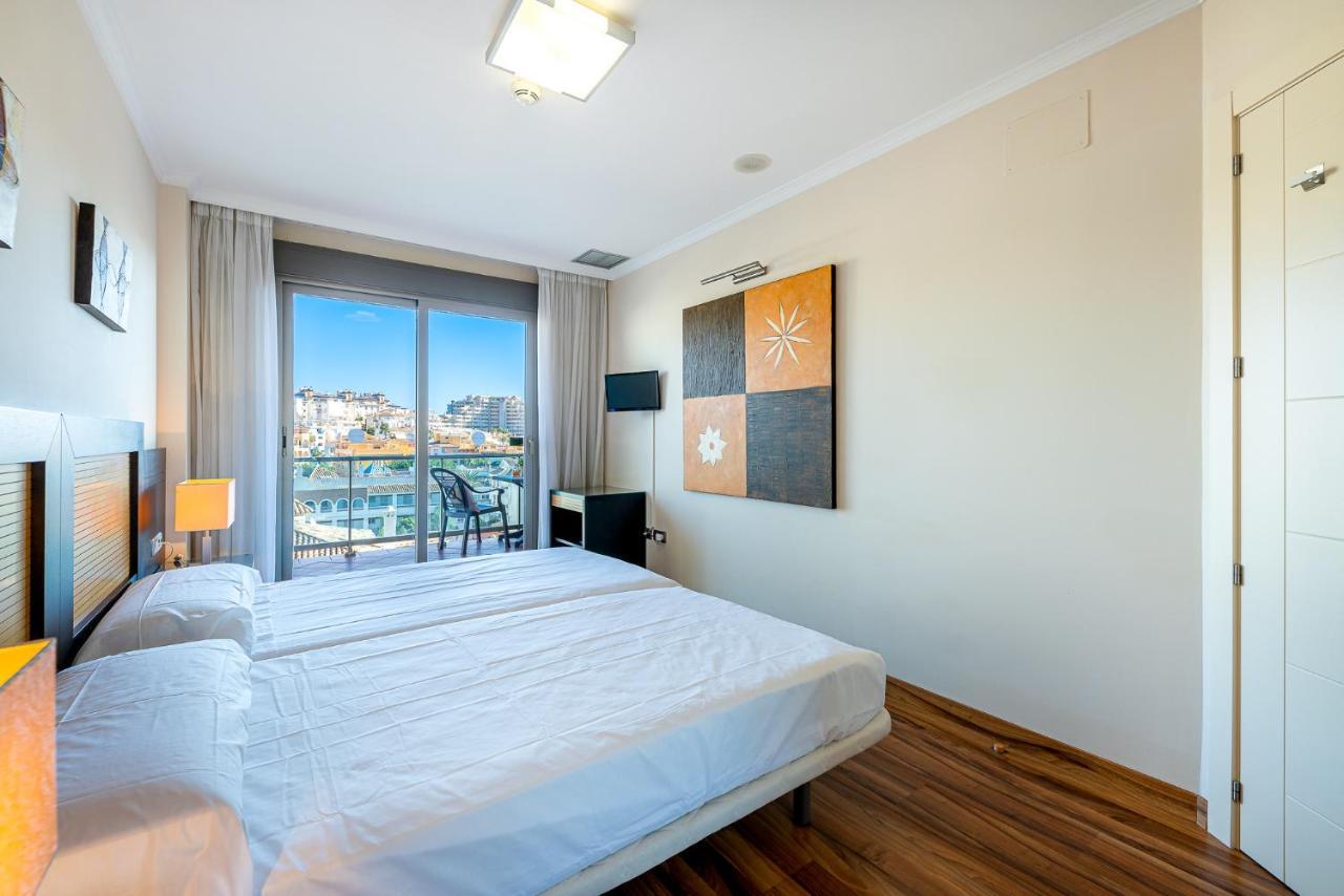 797 Holiday Rentals - Arcosur1- Moderno Apartamento Con Terraza Y Vistas Benalmádena Kültér fotó